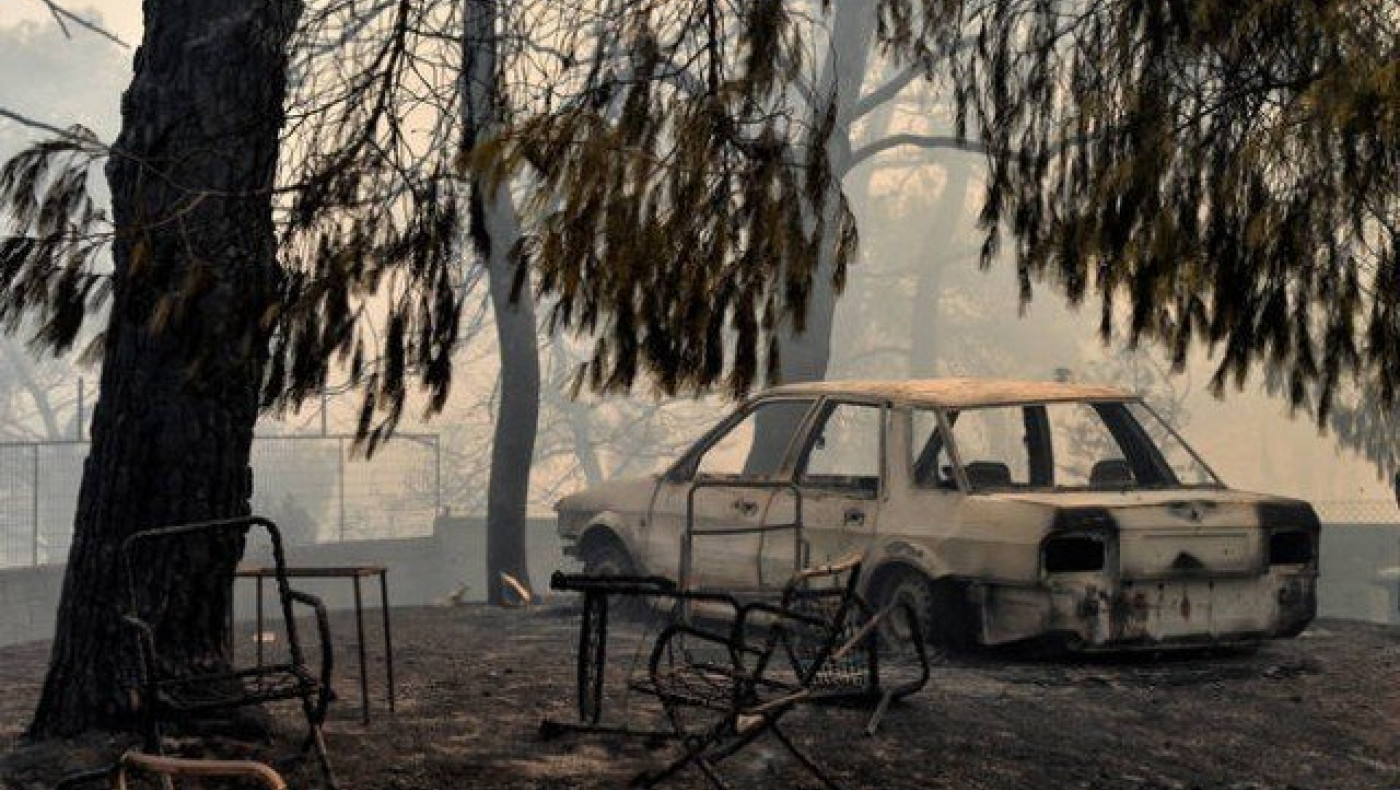 Σύλληψη 35χρονου για πέντε φωτιές από πρόθεση στον Μαραθώνα