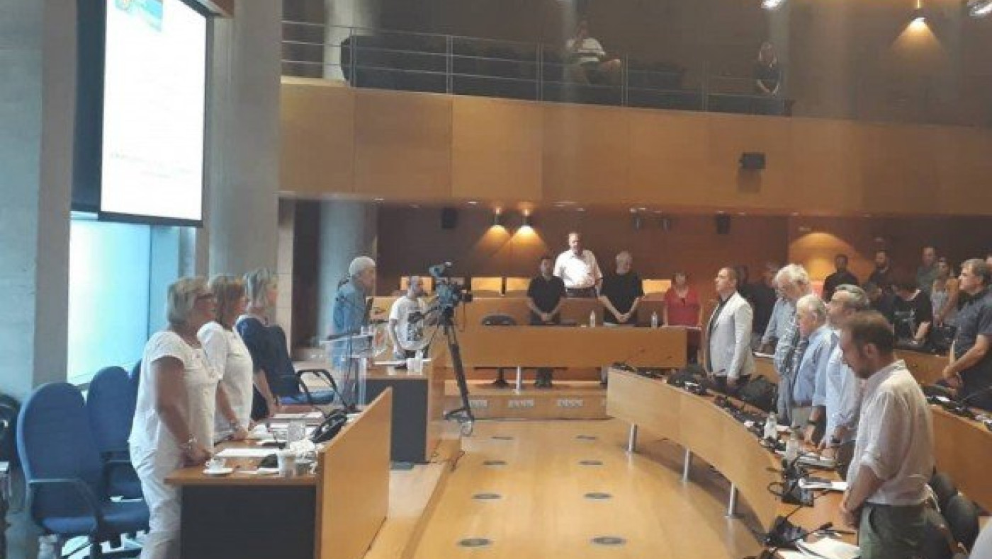 Ενός λεπτού σιγή για τα θύματα της πυρκαγιάς στο Δ.Σ. Θεσσαλονίκης