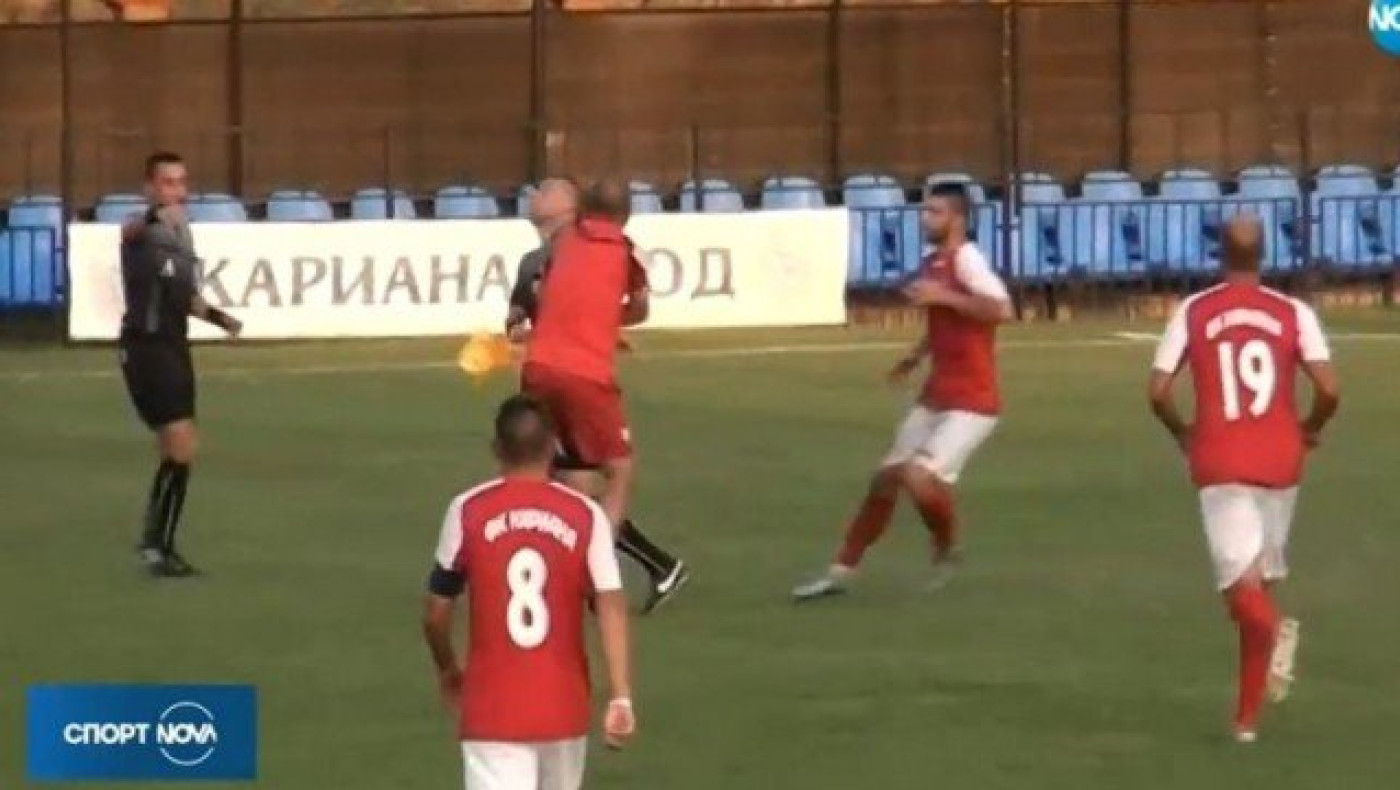 Προπονητής ξυλοφόρτωσε                       διαιτητή!