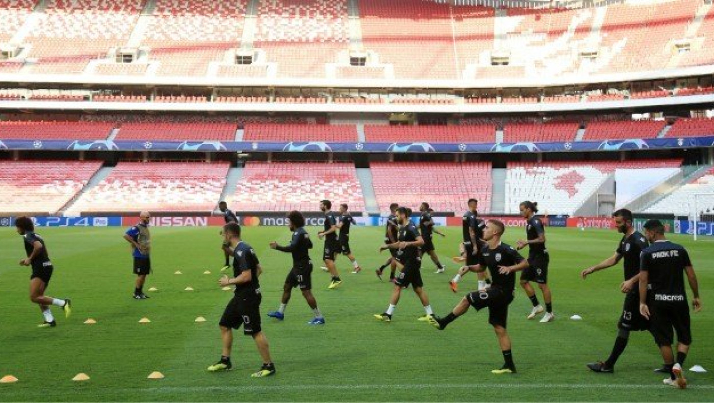 Το... γούρι του ΠΑΟΚ στα προκριματικά, παρών και στο «Ντα Λουζ» (pic)