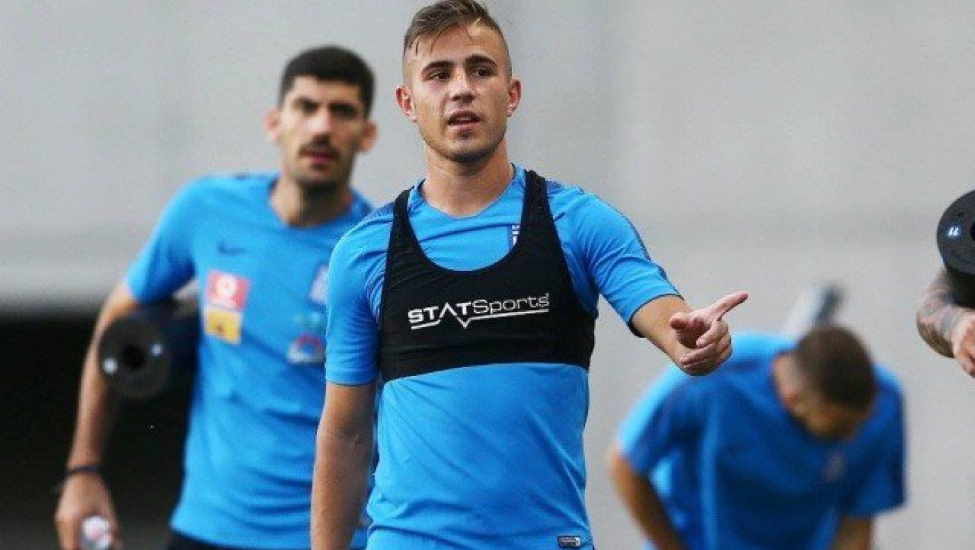 Παίρνει «γεύση» από το γήπεδο της Βίντι ο Πέλκας (pics)