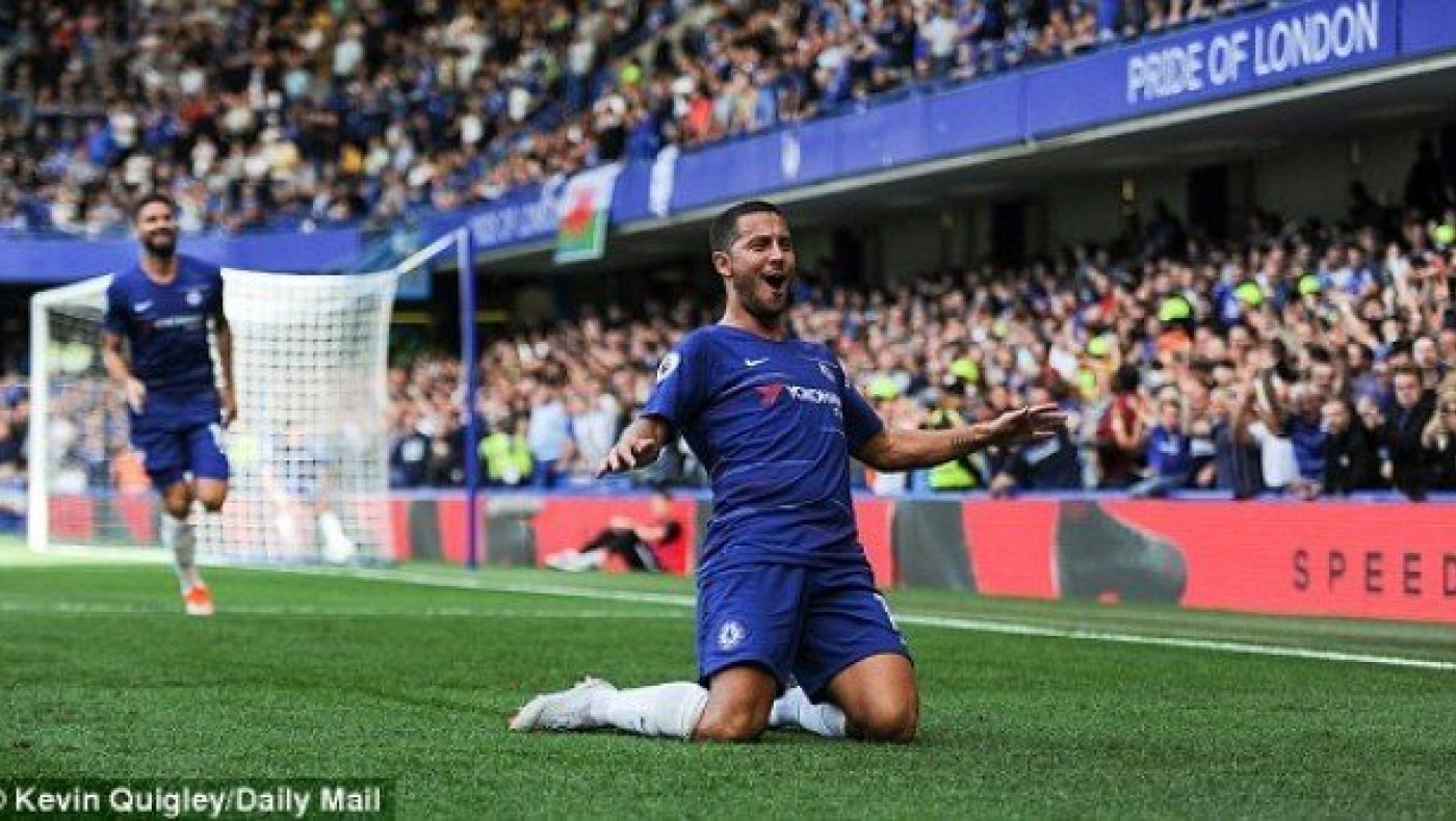 Καθάρισε ο Αζάρ, έπιασε κορυφή η               Τσέλσι