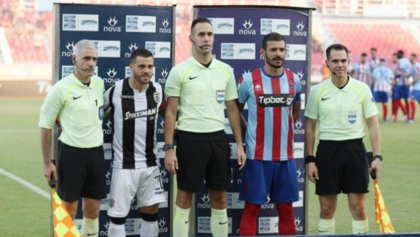 Εκτός πινάκων ο Καμπούρης, «καραντίνα» για τρεις διαιτητές