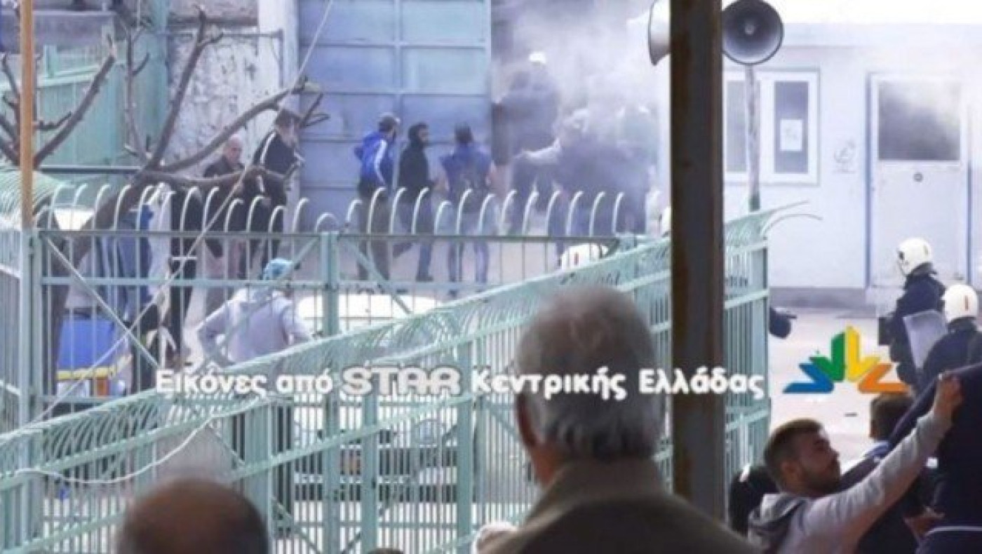 Απίστευτο ξύλο σε ποδοσφαιρικό αγώνα στη Χαλκίδα! (ΒΙΝΤΕΟ)