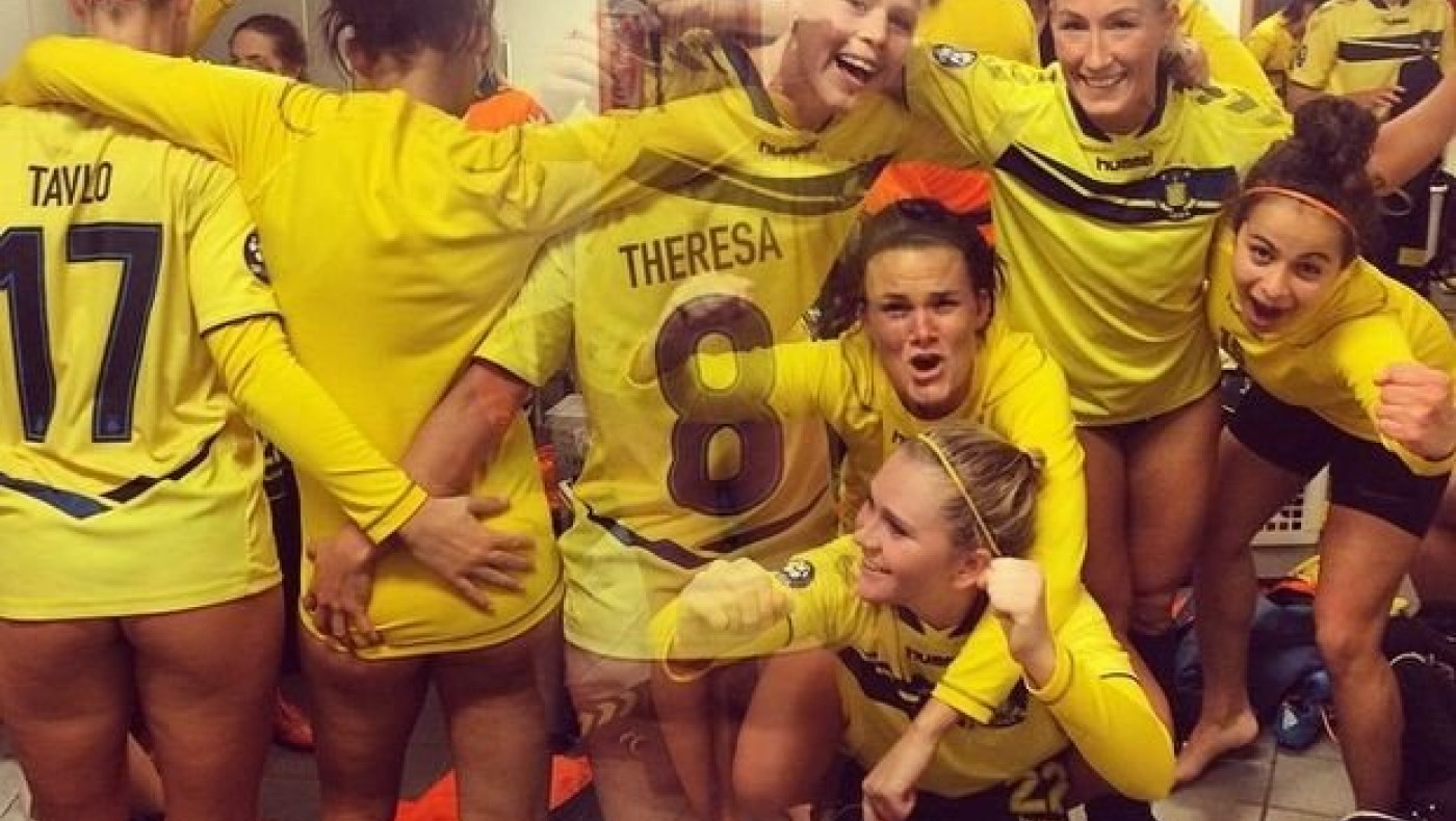 Sexy πανηγυρισμοί στα αποδυτήρια