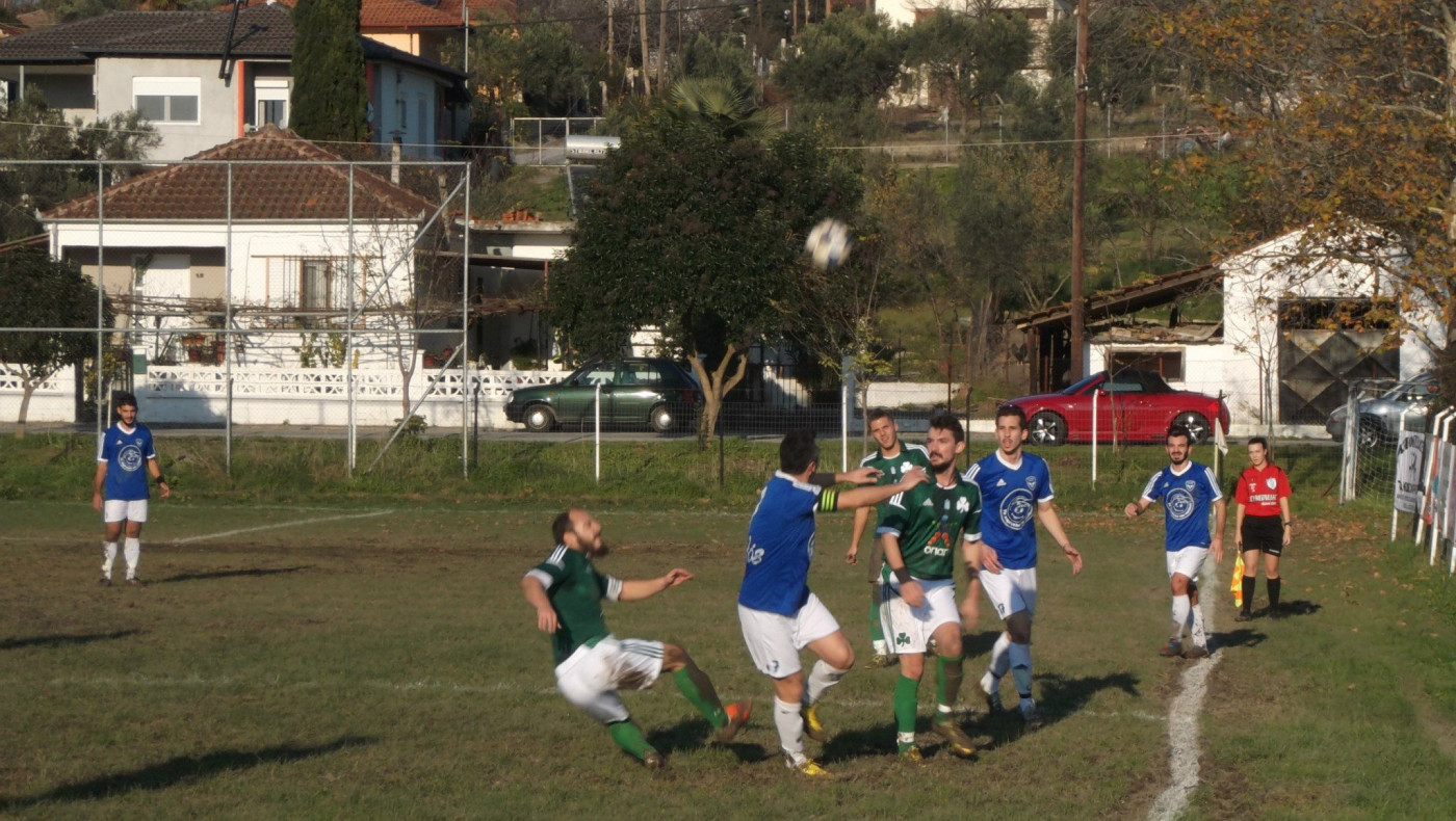 Το τρίτο ημίχρονο του Θερμαϊκού Κορινού και του Διαγόρα Σεβαστής