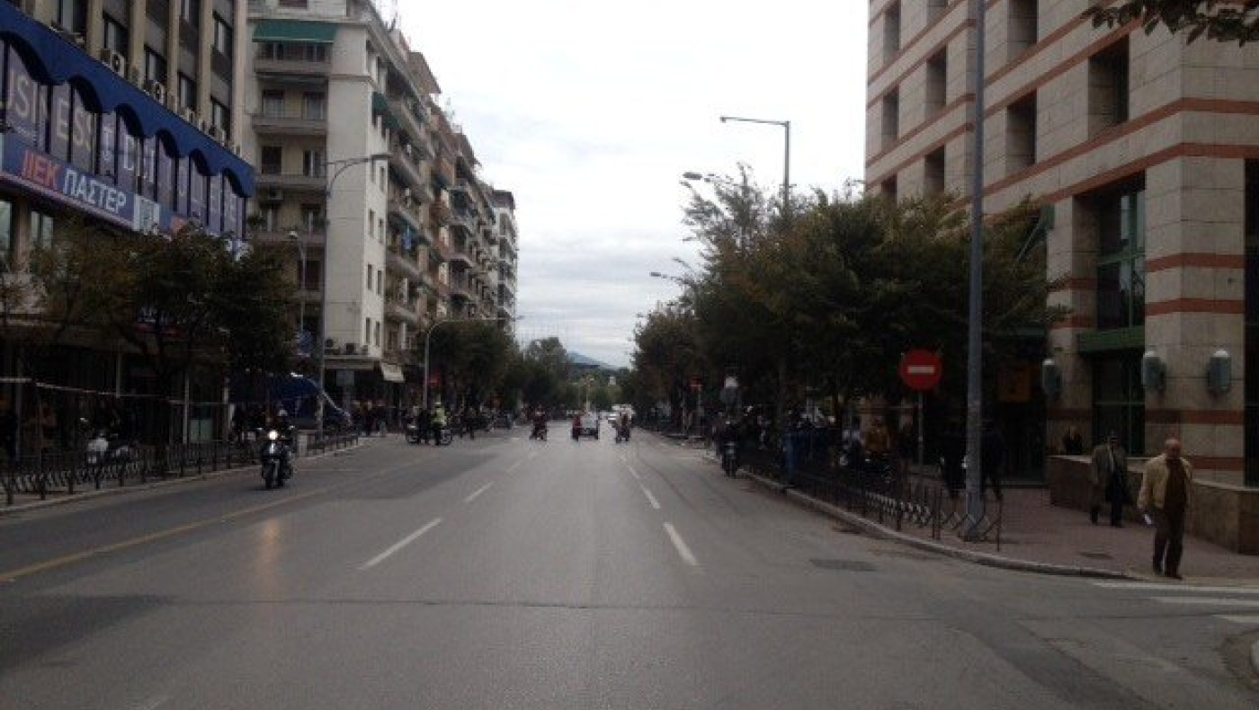 Απλησίαστο το κέντρο της Θεσσαλονίκης την Δευτέρα