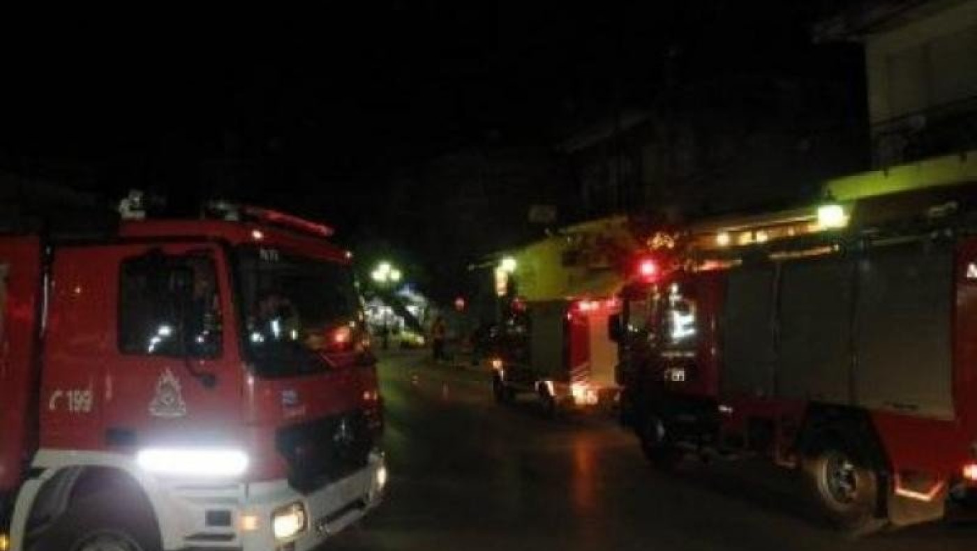 Φωτιά σε λεωφορείο στο Πανόραμα