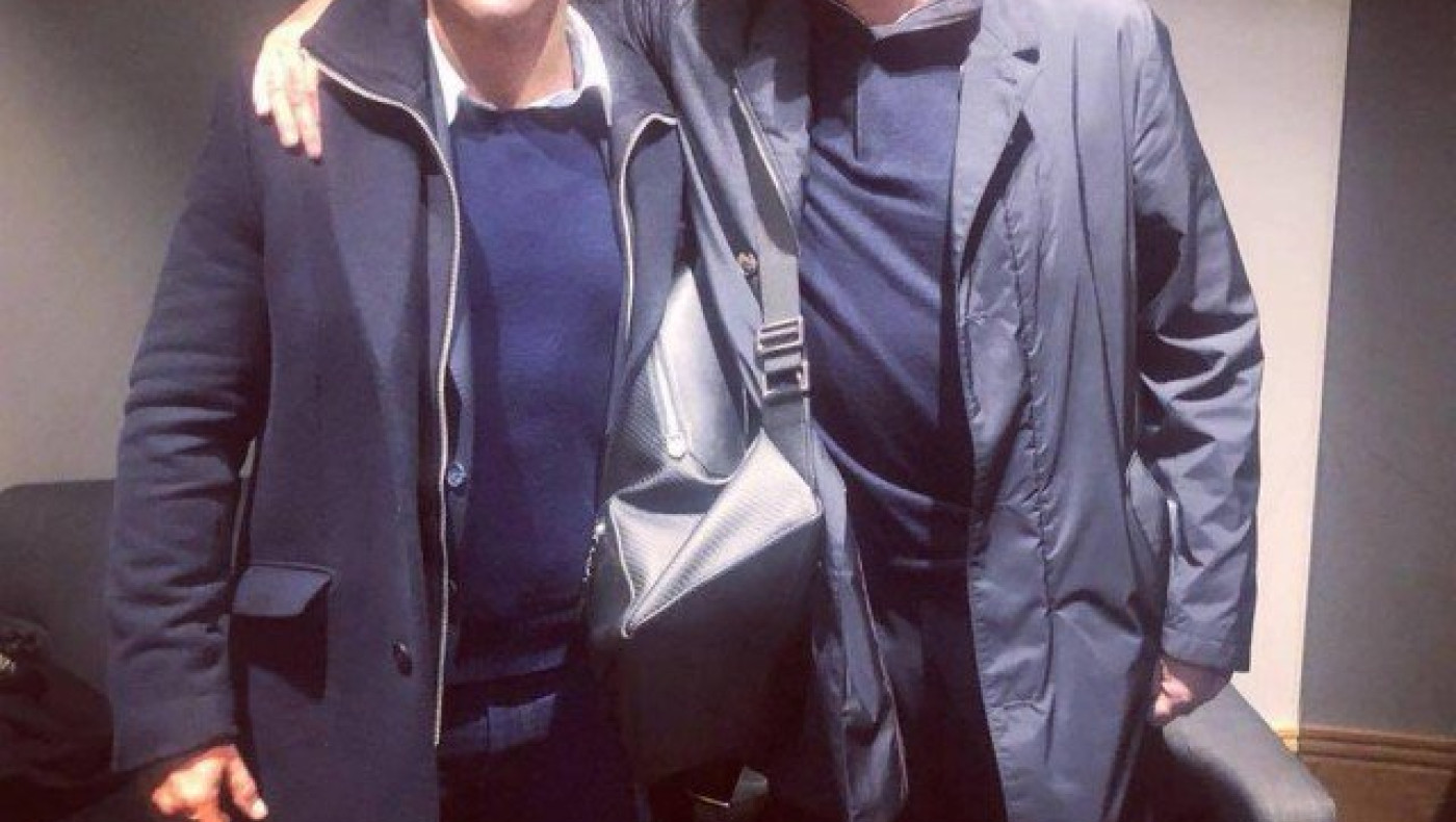 Ο ατζέντης του Μαουρίσιο παρέα με τον       Μουρίνιο!