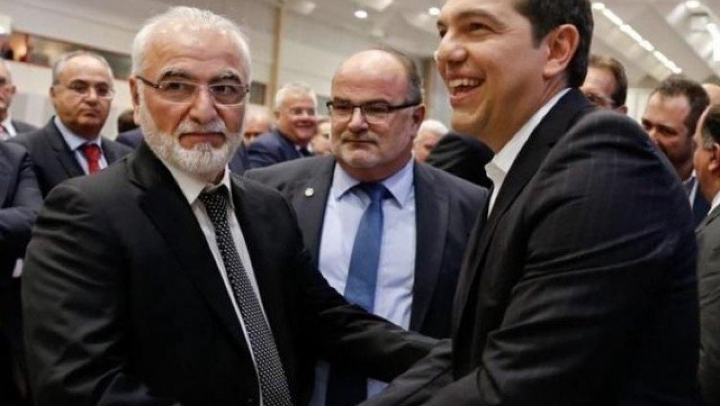 Συνάντηση Ιβάν Σαββίδη - Τσίπρα στο Μέγαρο Μαξίμου
