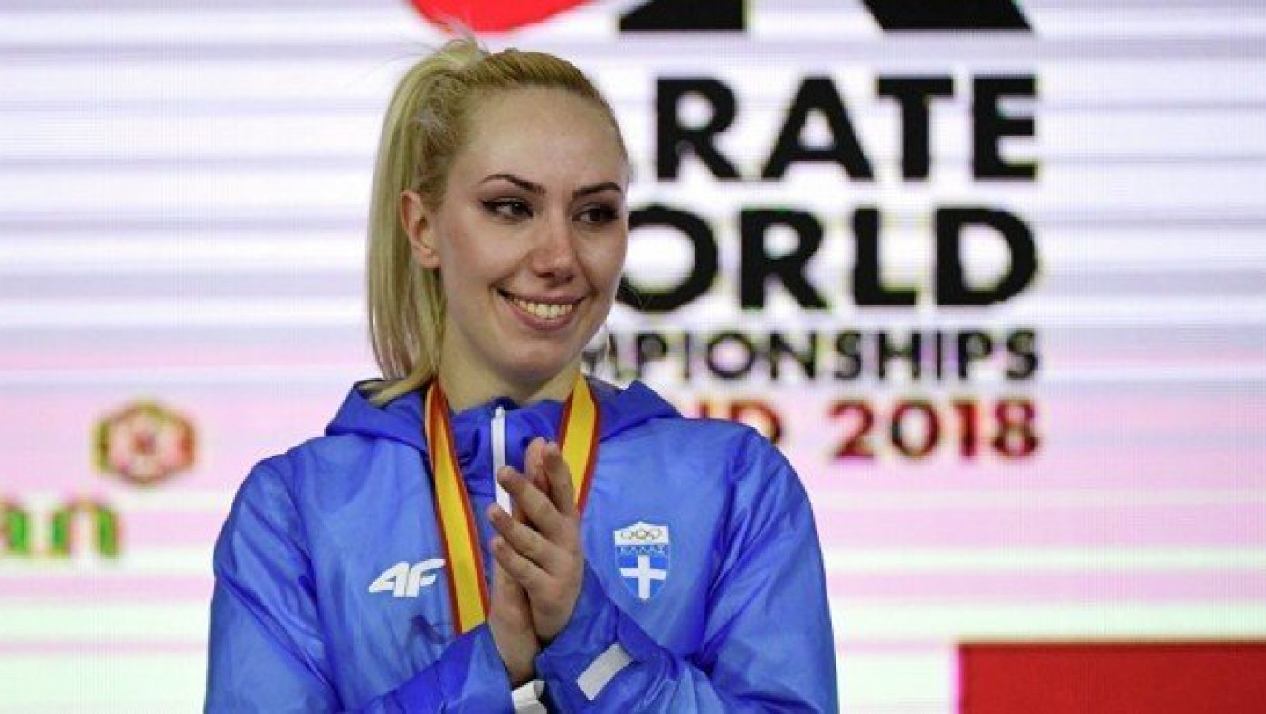 Χρυσή       η Χατζηλιάδου                       στη Σαγκάη