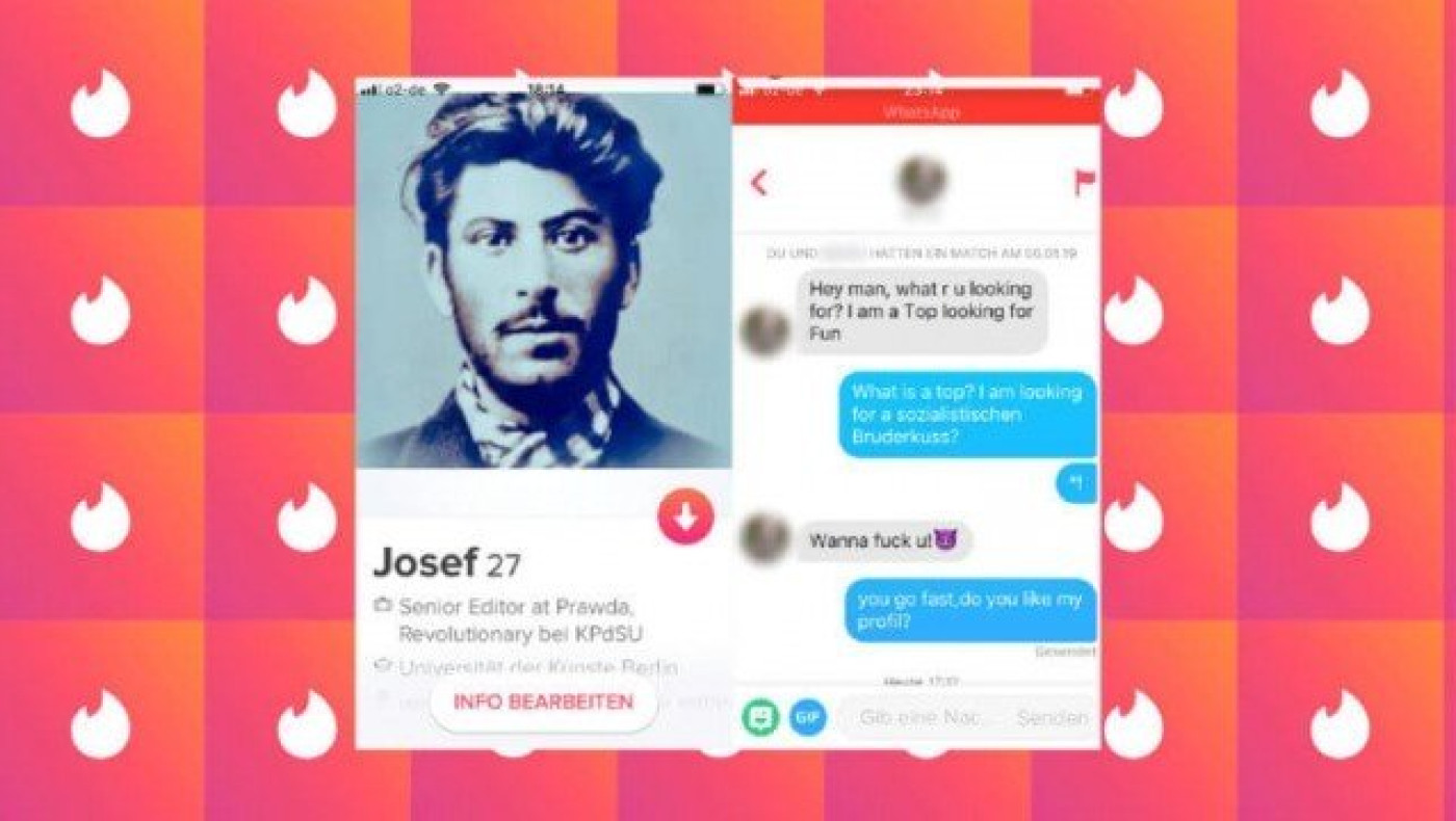 VIRAL: Γερμανός έβαλε στο Tinder φωτογραφία του… νεαρού Στάλιν!