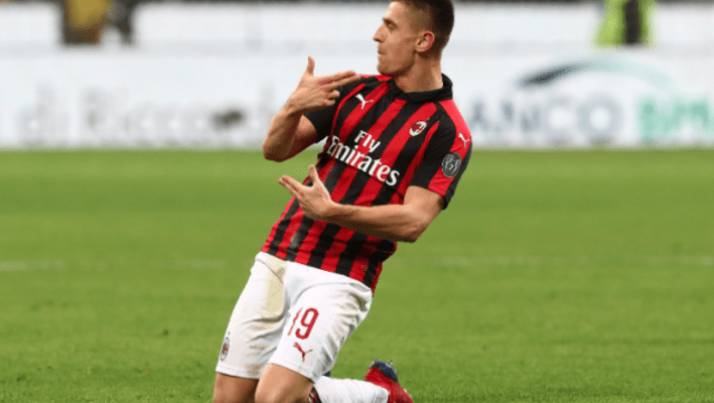 Τρομερός             Πιόντεκ και τριάρα της Μίλαν!