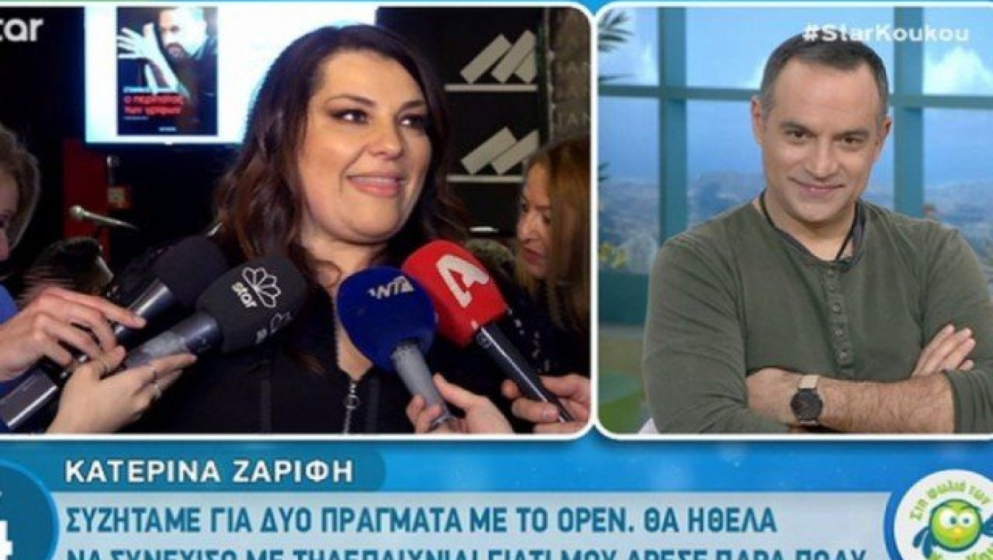 Ζαρίφη: «Θα ήθελα να κάνω τηλεοπτικά κάτι πιο κοντά σε μένα»  (ΒΙΝΤΕΟ)