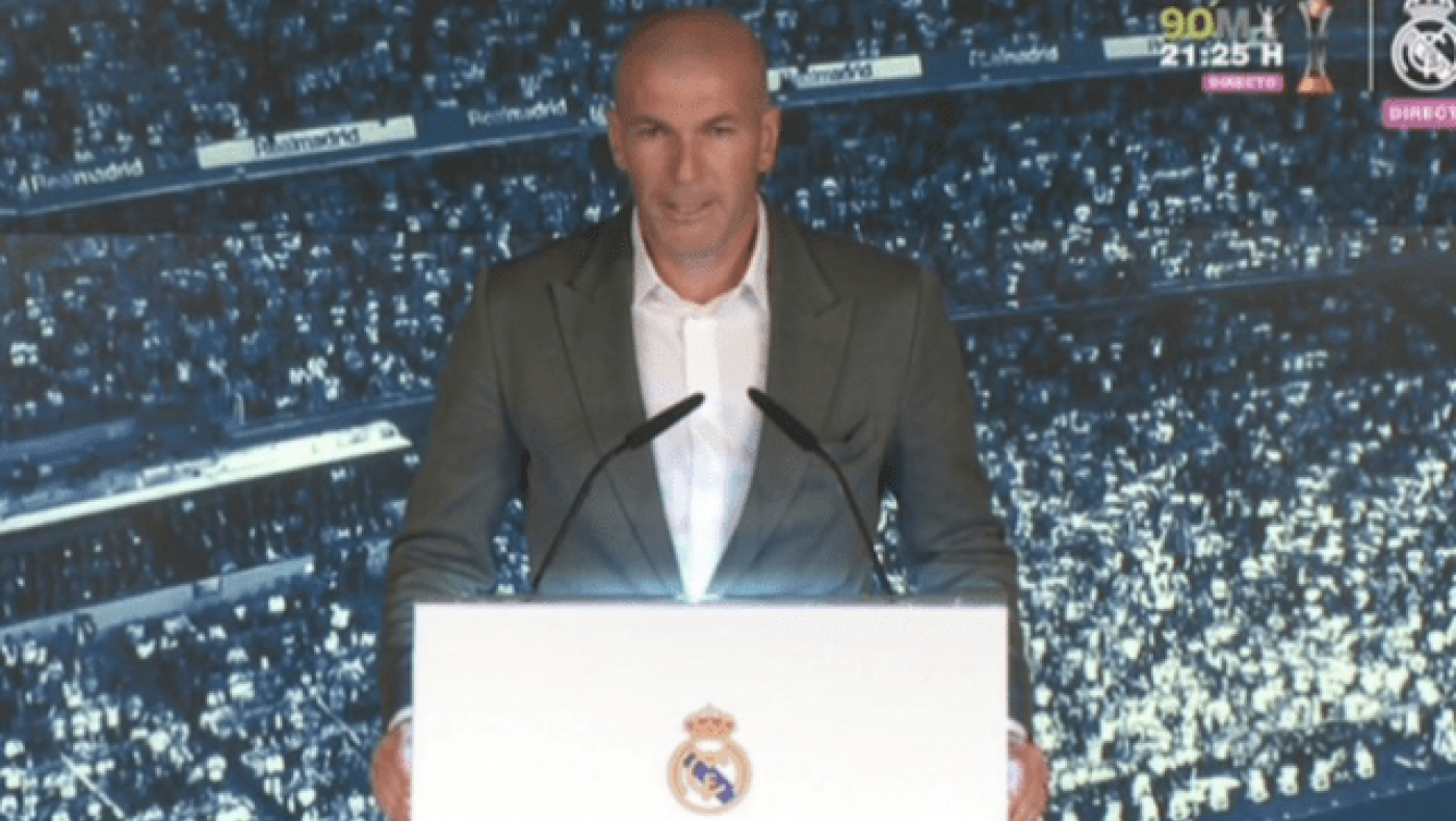 Οι πιο καυτές ατάκες του Ζιντάν στην παρουσίασή του