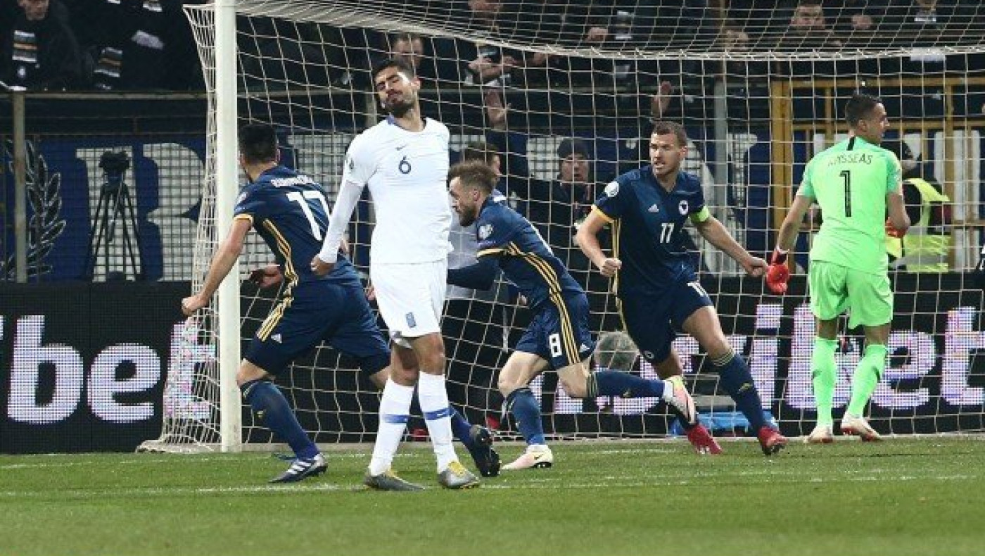 Ετσι άνοιξε                     το σκορ η Βοσνία (video)