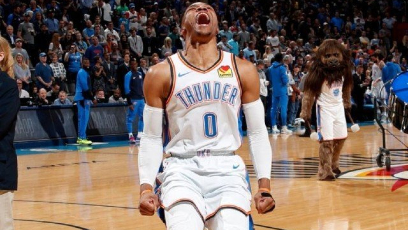 Ιστορικό τριπλ-νταμπλ του Ουέστμπρουκ, αφεντικό στη Δύση οι Ουόριορς