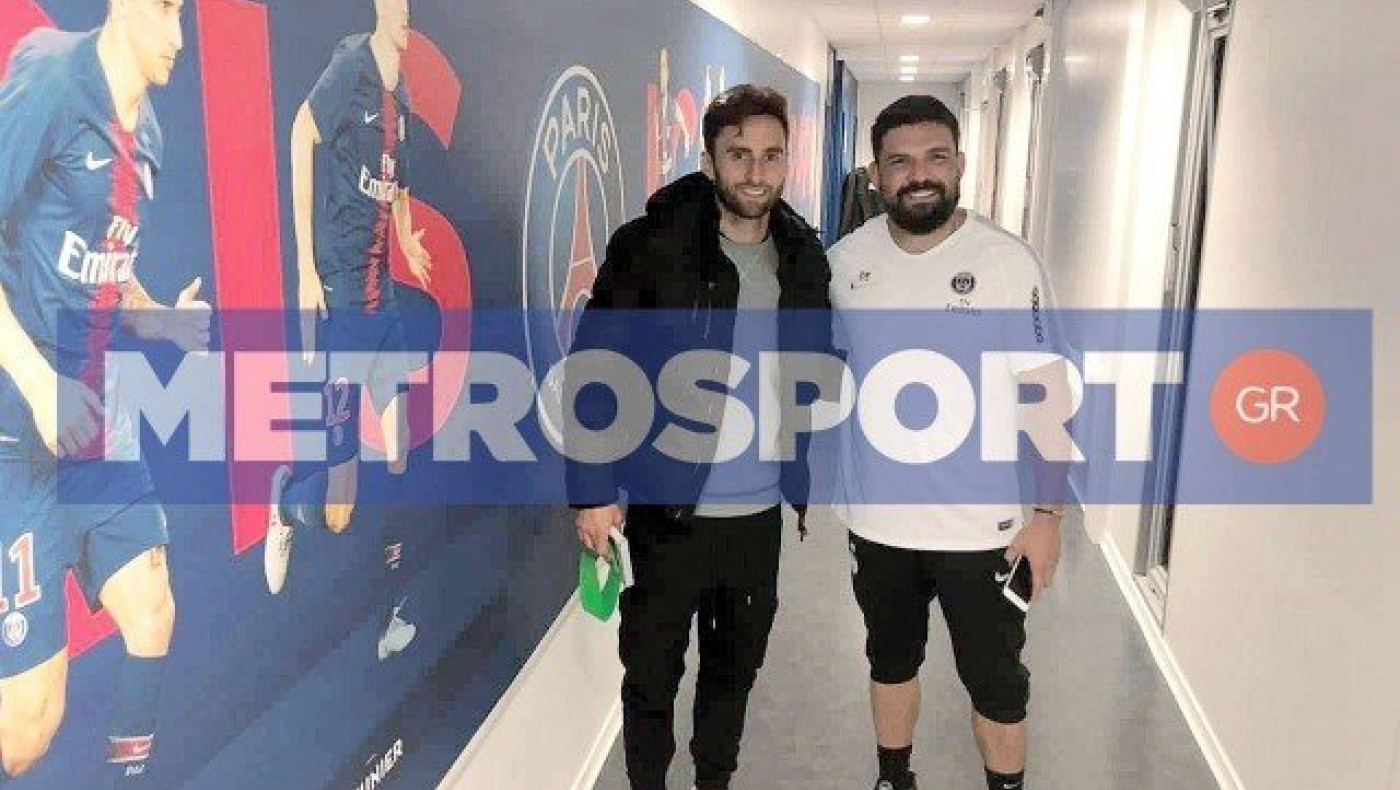 ΦΩΤΟ-NTOKOYMENTO: Ο Μαουρίσιο στο ιατρείο της Παρί Σεν Ζερμέν