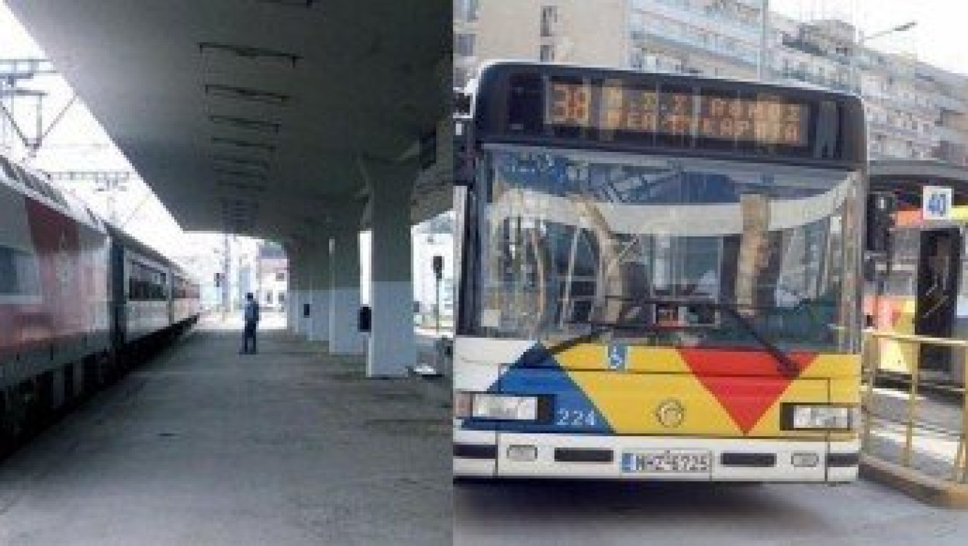 Θεσσαλονίκη: Λεωφορείο του ΟΑΣΘ παρέσυρε ηλικιωμένο στον ΟΣΕ