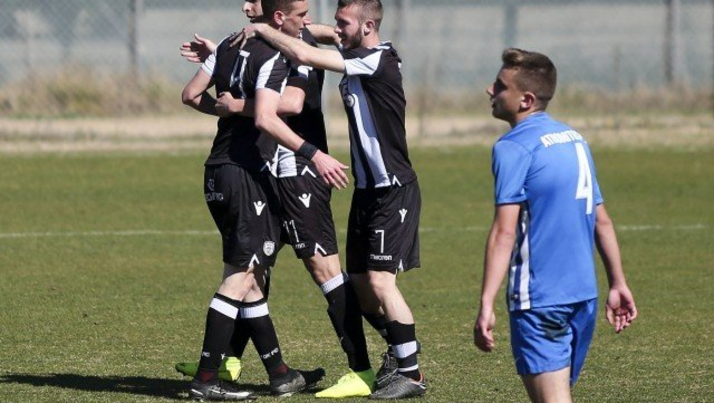 Το Σάββατο η                            «στέψη» της Κ19 του ΠΑΟΚ