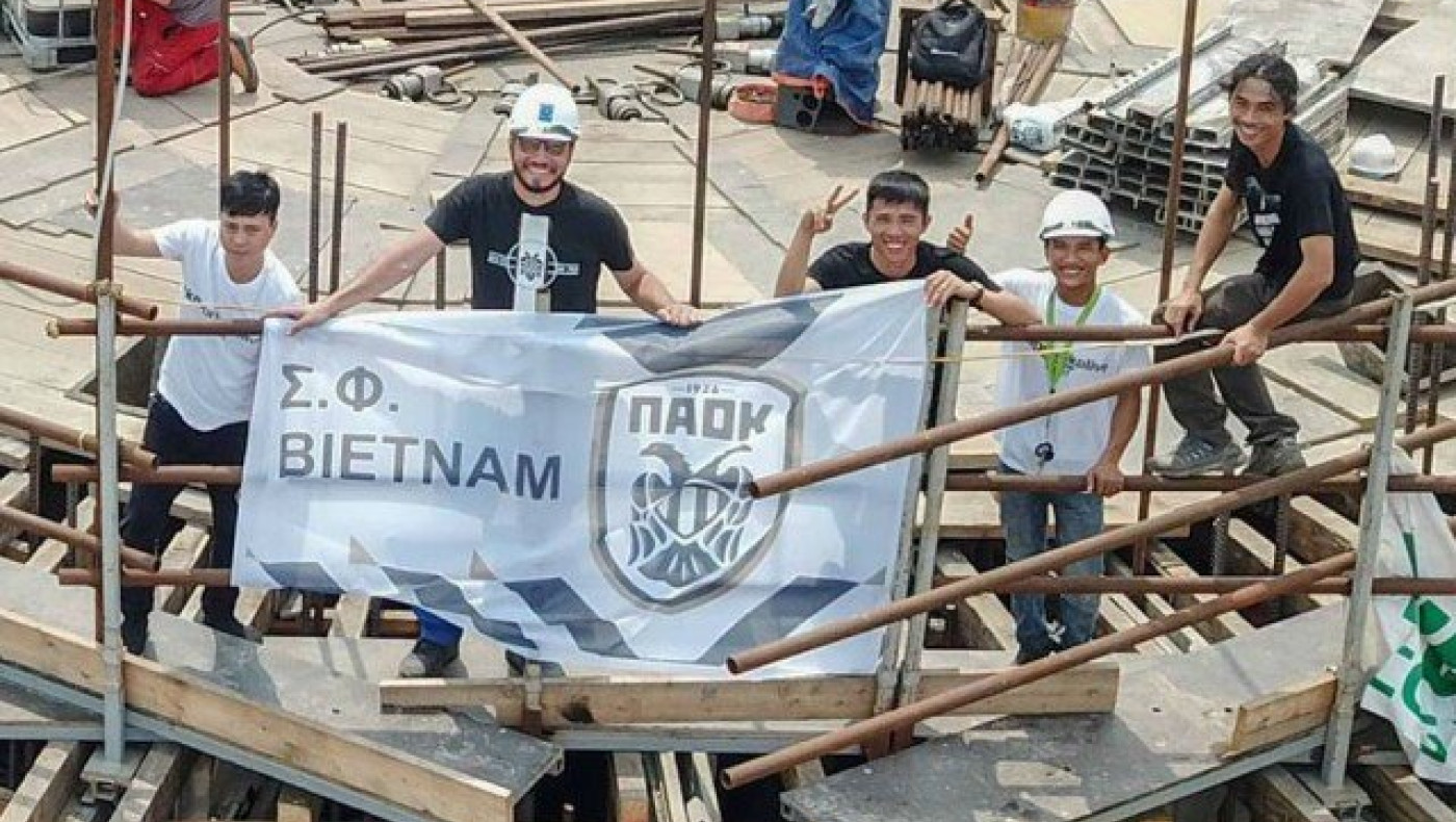 Ιδρύεται ο σύνδεσμος φίλων ΠΑΟΚ... Βιετνάμ      (pics)