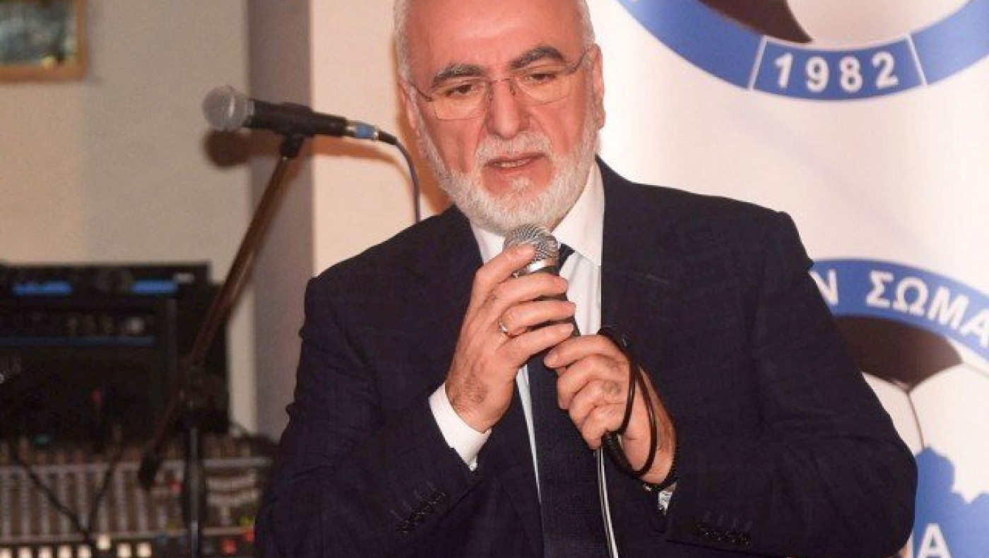 Στο πλευρό της ομάδας              ο Ιβάν Σαββίδης