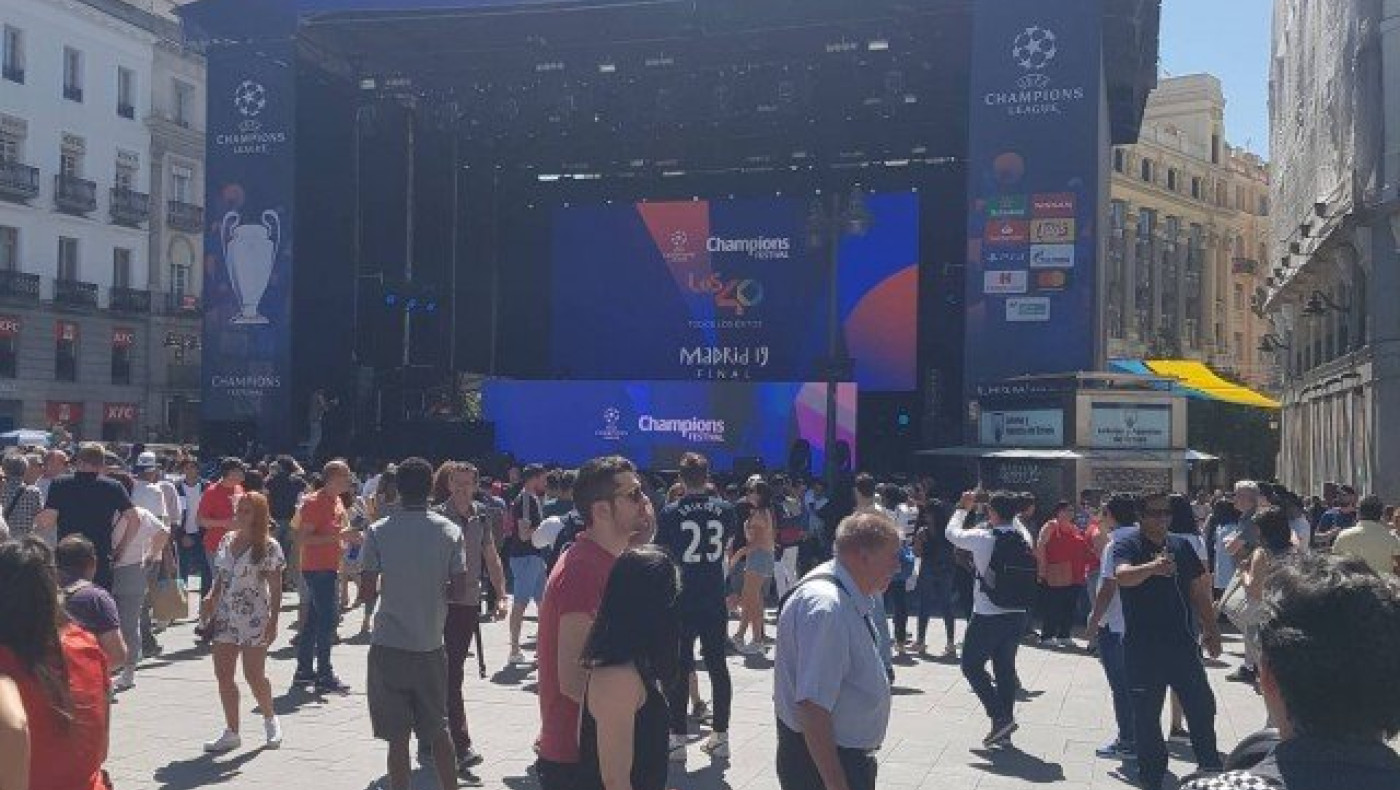 Το Metrosport.gr στη Μαδρίτη για τον τελικό του Τσάμπιονς Λιγκ (vids)