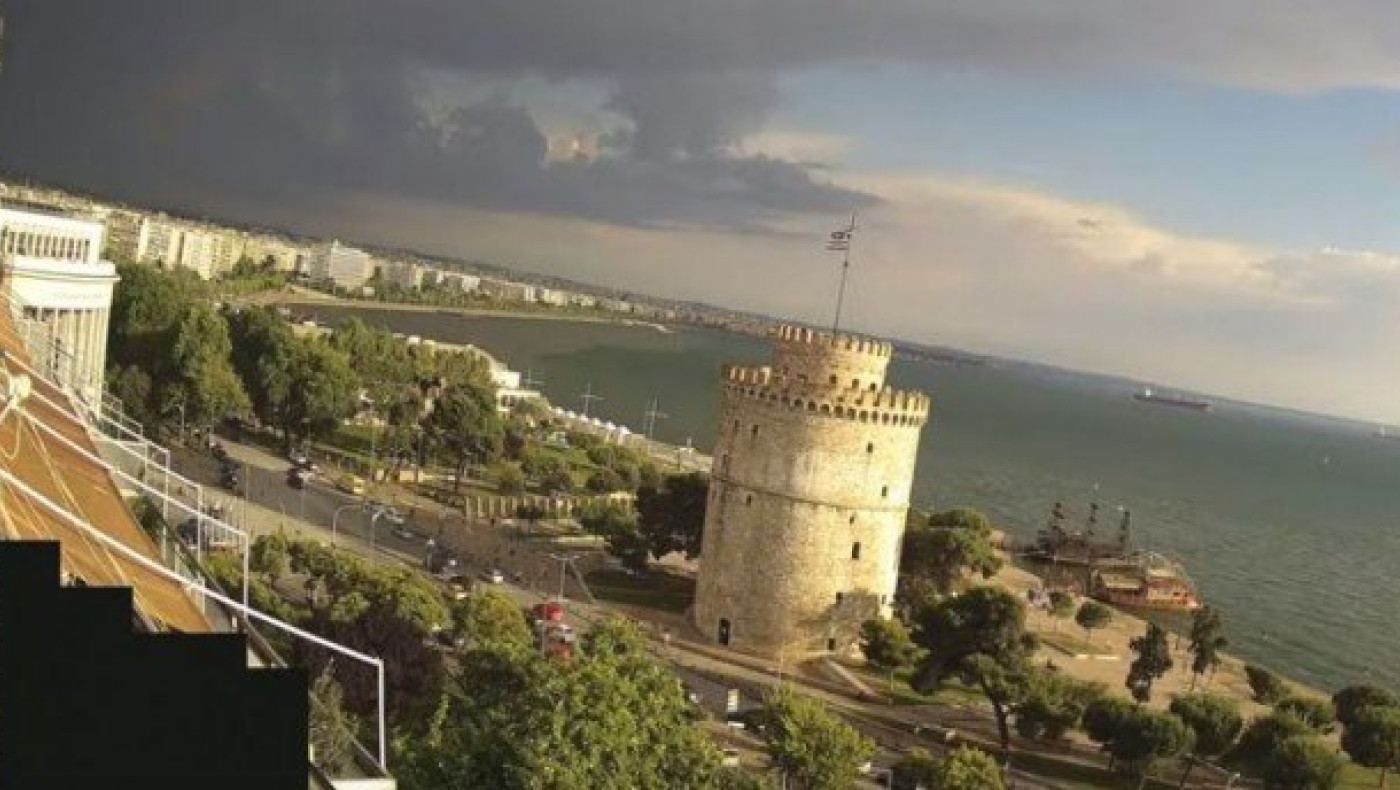 Θεσσαλονίκη: Εντυπωσιακό βίντεο από τις καταιγίδες της Κυριακής