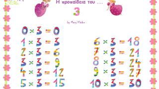 Προπαίδεια του τρία