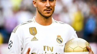 ΦΩΤΟΡΕΠΟΡΤΑΖ: Η εντυπωσιακή παρουσίαση του Αζάρ από τη Ρεάλ Μαδρίτης