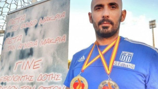 Πρωτιά πάλι                           για τον Απόστολο Χαριτωνίδη