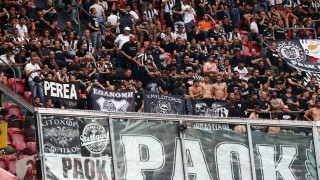 Οι πρώτοι οπαδοί του ΠΑΟΚ πήραν θέση στην κερκίδα! (vid)