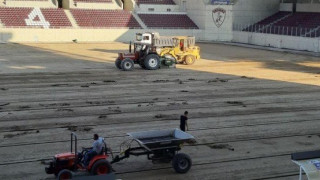Αλλάζει όψη το AEL FC Arena                                   (Pics)