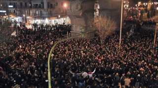 Οι οπαδοί του ΠΑΟΚ διαδήλωσαν ειρηνικά κατά της σκανδαλώδους αδικίας