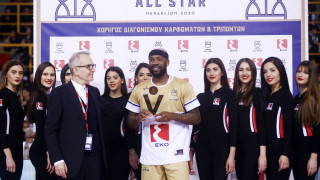 Νικητής των τριπόντων ο Μπόμπι Μπράουν του ΠΑΟΚ!