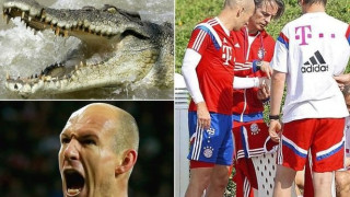 Την βρήκε από... «κροκόδειλο» ο Ρόμπεν! 