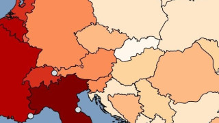Κορωνοϊός: Ο χάρτης των θανάτων ανά εκατομμύριο κατοίκων στην Ευρώπη