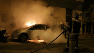 Εμπρηστική επίθεση στην Ευκαρπία τα ξημερώματα