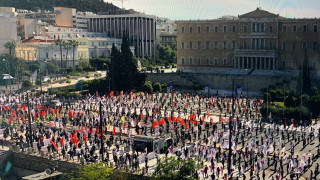 ﻿Πρωτοφανείς εικόνες στις εκδηλώσεις για την Πρωτομαγιά