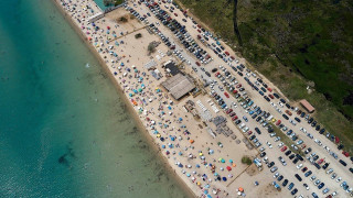 Φωτό από drone: Πλημμύρισε από κόσμο ο Ποταμός Επανομής!