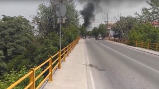 Λάρισα: Επεισόδια και φωτιές από τους Ρομά!