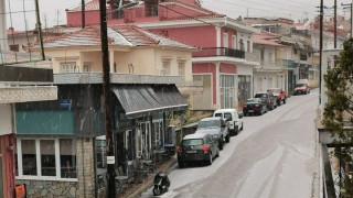 Άσπρισαν πολλές περιοχές της χώρας από το χαλάζι!