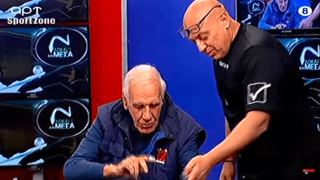 Ο Κωστής Ραπτόπουλος «αποχαιρετά» τον Νίκο Αλέφαντο