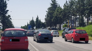 Αυξημένη η κίνηση των οχημάτων από τη Θεσσαλονίκη προς τη Χαλκιδική