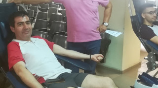 Πετυχημένη η αιμοδοσία των διαιτητών