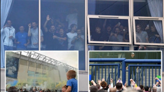 Ξέσπασαν οι παίκτες της Λιντς μπροστά στην τηλεόραση