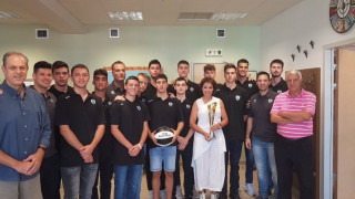 Η Πατουλίδου συνεχάρη την ομάδα παίδων του ΠΑΟΚ