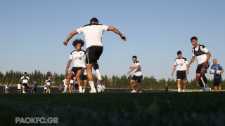 Προπόνηση ΠΑΟΚ: Δουλειά με μπάλα και... προσοχή