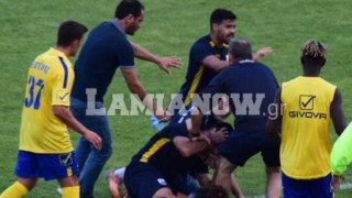 «Μπουκέτα» μεταξύ παικτών στο... φιλικό Παναιτωλικός-Λαμία