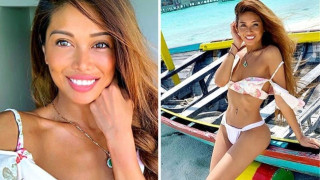 Η εξωτική καλλονή σύντροφος του Ντράξλερ «τρέλανε» τα αγγλικά Μέσα